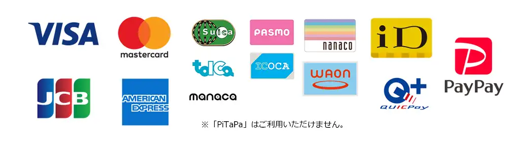 キャッシュレス：クレジットカード