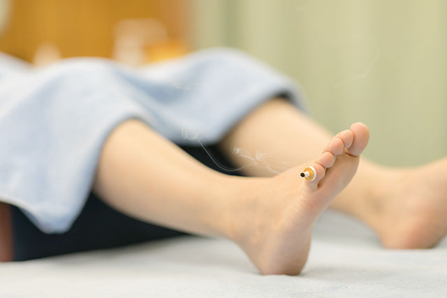 逆子を治すツボ